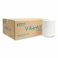 Morcon VALAY PROPRIETARY TAD ROLL TOWELS, 1-PLY, 7.5in X 550 FT, WHITE, 6PK VT777